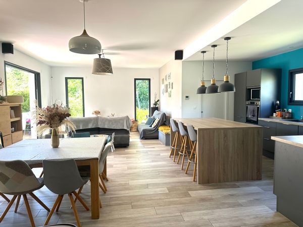 Villa familiale moderne à l’entrée du  bassin d’Arcachon