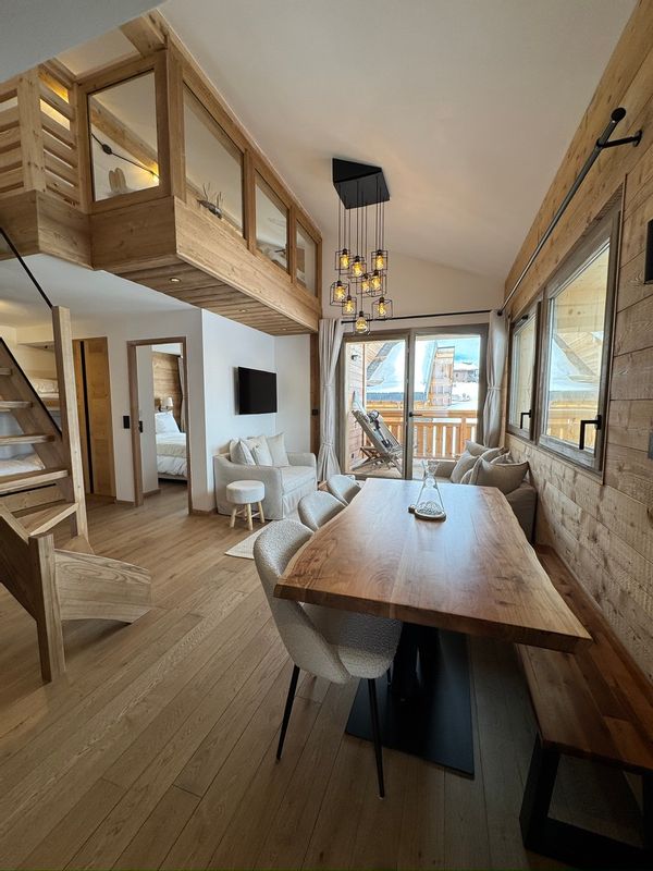 Charmant duplex au pied des pistes – Méribel-Mottaret