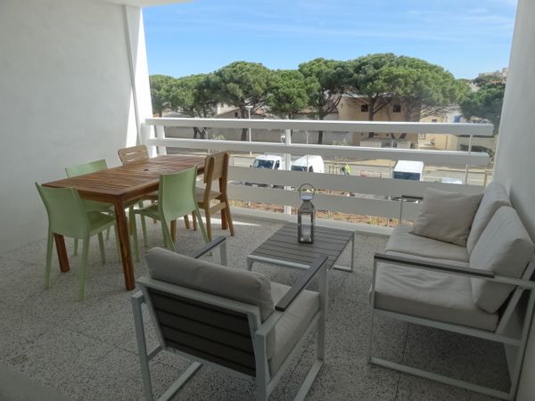 Les voiles Blanches Port Leucate 62m2