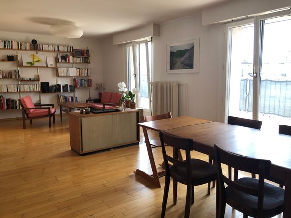 Sunny and quiet 4,5 room apartment, center of Lausanne, view on the Alps