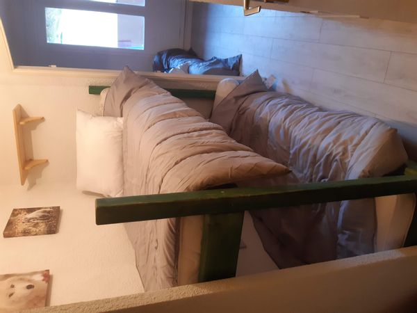 Studio 17 m² à Foux d’Allos – idéal famille/randonneurs, wifi, cuisine équipée, services.