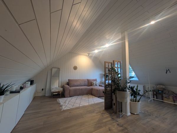 Helles Dach-Studio in Hamburg