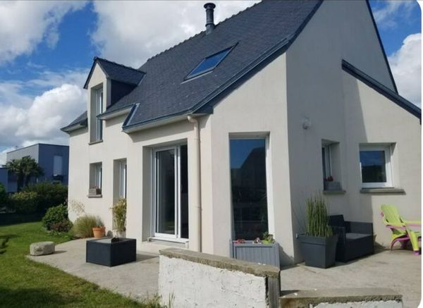 Maison entre terre et mer