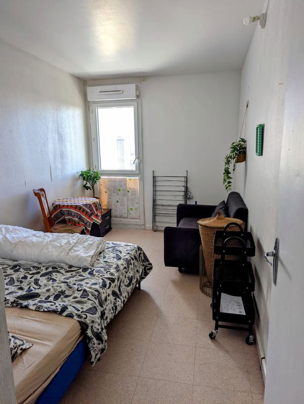 Chambre au calme idéal pour un voyageur solo