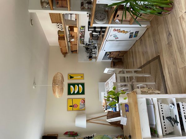 Maison charmante type créole dans les pins  toute proche de la plage.