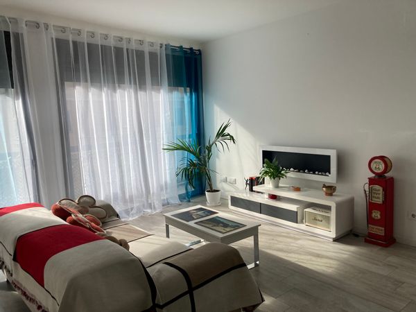 Plage de Badalona à côté de Barcelone