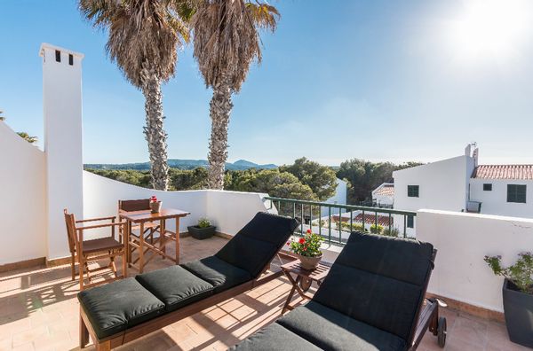 Apartamento junto a la playa en la costa norte de Menorca