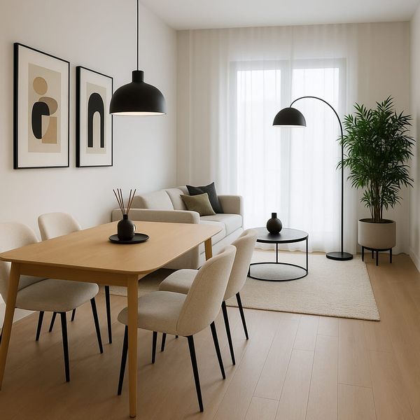 Spacious and bright new apartment in Gracia