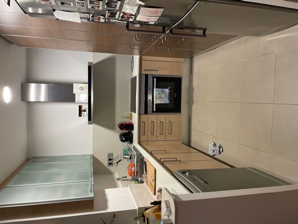 Marti and Natalia Two bedroom apartment with big living room and terrace