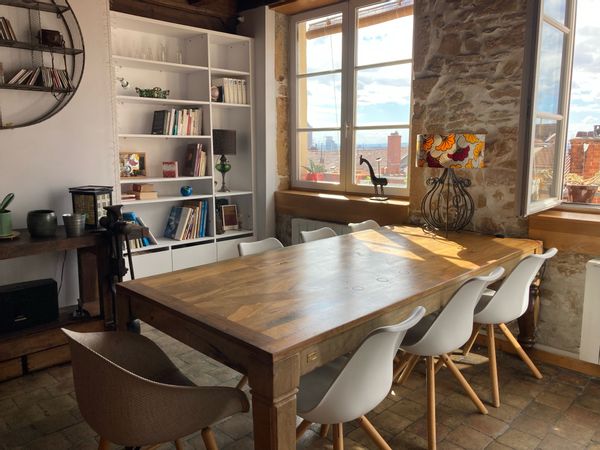 Appartement avec vue imprenable sur Lyon