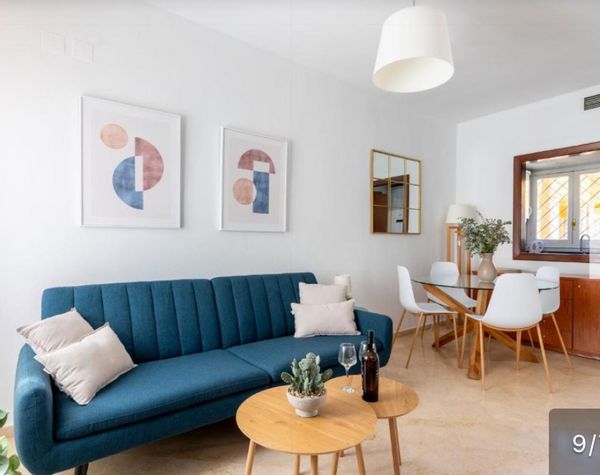 Casa de Rocio y Pepe, acogedora en el centro de Sevilla, patio andaluz agradable, y duplex. 4 perso