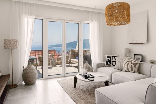 Ana's Sea View Luxury Apartment Lustica Bay Marina Resort Montenegro
