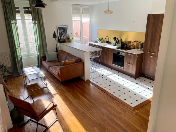 Bel appartement central à Lyon, proche de Part-Dieu