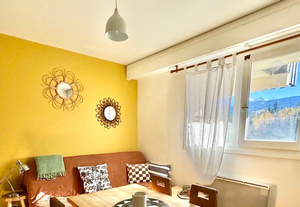 Charmant T2 au pied des pistes et sentiers de randonnée