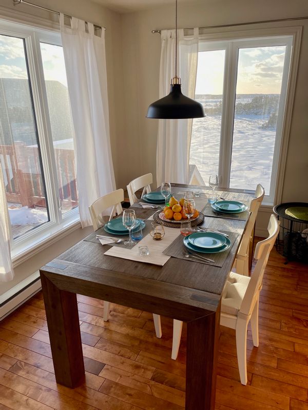 Maison soleil du cap Au cœur des îles de la Madeleine.