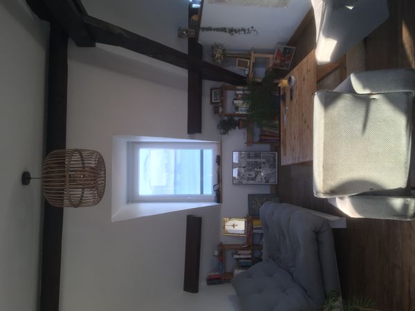 Appartement au dessus de la plage sur un petit port en presqu'île de Crozon