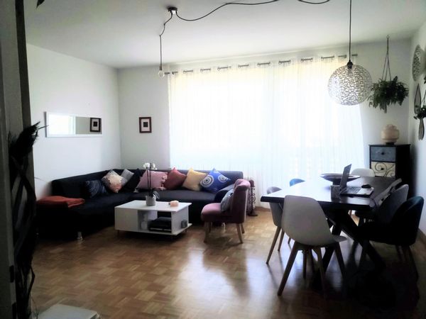 Appartement lumineux avec vue sur le Salève, à 10 min du centre de Genève