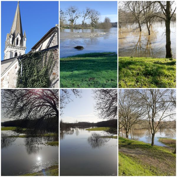 maison de Françoise est au centre ville , près du circuit de la Loire  à vélo.