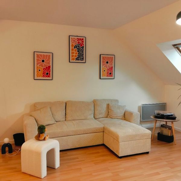 Appartement cosy dans une résidence calme tout proche du centre-ville de la Guerche de Bretagne.