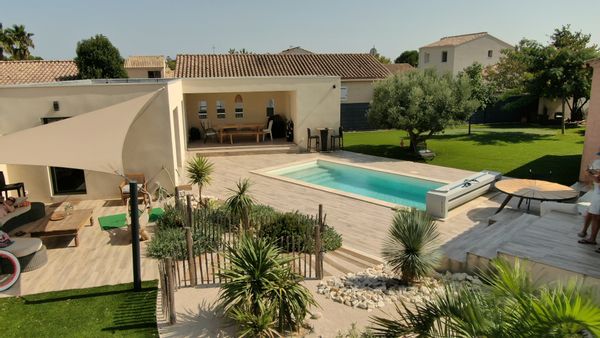 Studio entre jardin Zen, Garrigue et Plage.