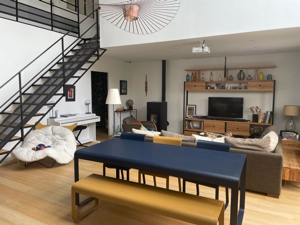 Maison d’architecte avec jardin au centre de la ville