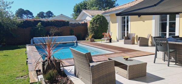 Maison à sanguinet à10 min du lac à pied (2 min en voiture !! )