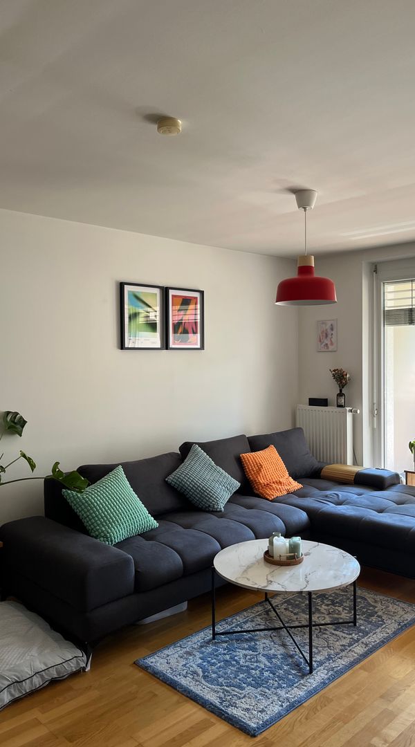 Two bedroom studio with sunny balcony in Klagenfurt