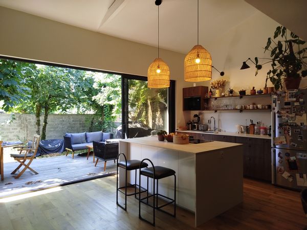 Notre belle maison avec jardin à 15 minutes de Bordeaux