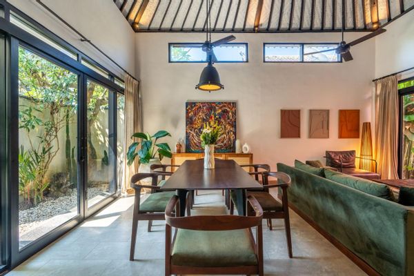 Villa dans un quartier résidentiel (Umalas), calme et sécurisé à 10 minutes de la plage et des shops