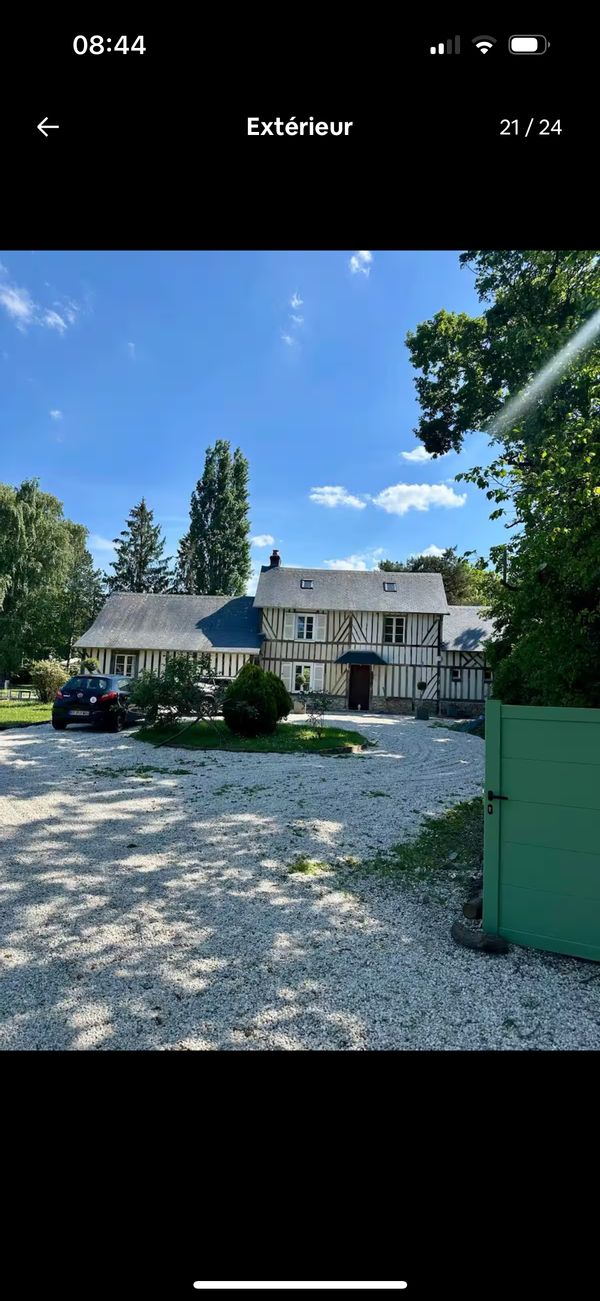 Le clos Bouillé maison normande à colombages située à côté de la plage et Deauville