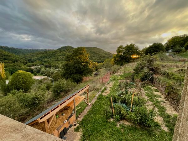 Grande maison avec vue sur la vallée du Lot