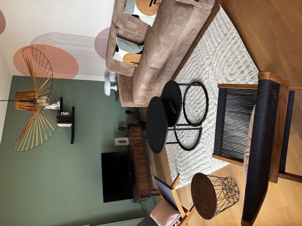 Magnifique appartement T2,  Vue imprenable sur le lac et les montagnes, hébergement de charme