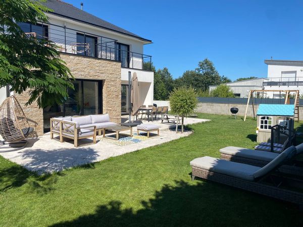 Évasion dans le Golfe du Morbihan – maison spacieuse et accueillante