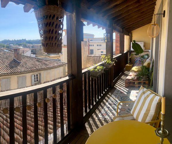 Le nid perché de La Bastide, avec vue sur la cité médiévale