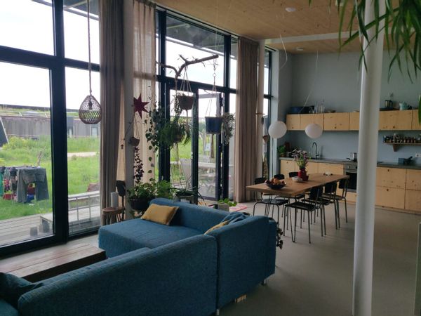 House on the countryside in eco village, nearby Amsterdam