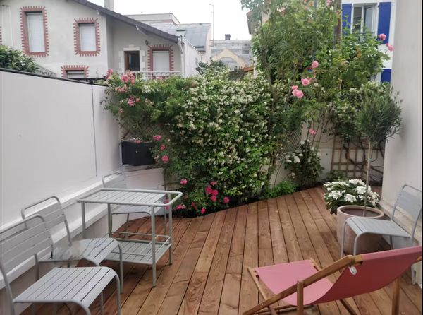 Maison proche Paris grande terrasse