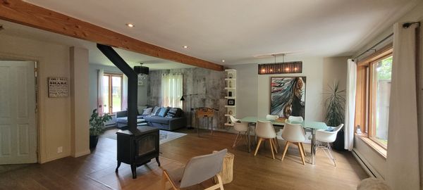La maison cozi-ski-plein air de 3 chambres avec vue imprenable sur la montagne du Mont Sainte-Anne