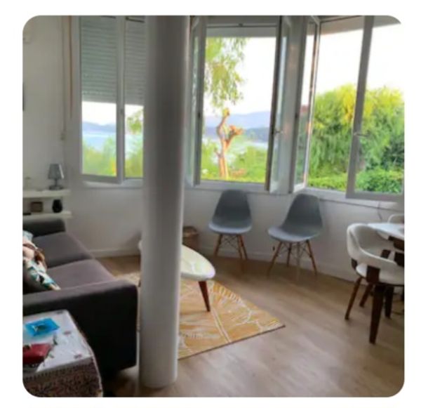 Appartement vue mer  A proximité de la plage, de restaurants alimentation pharmacie club nautique