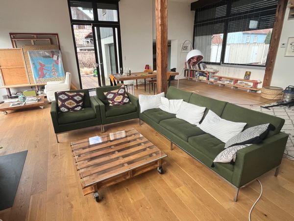 Ancienne grange alsacienne avec un salon de 70 m2