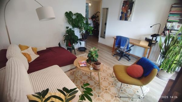 Joana's home, Appartement avec 2 chambres,un balcon, Lyon vers l'Ile Barbe, coin arboré!