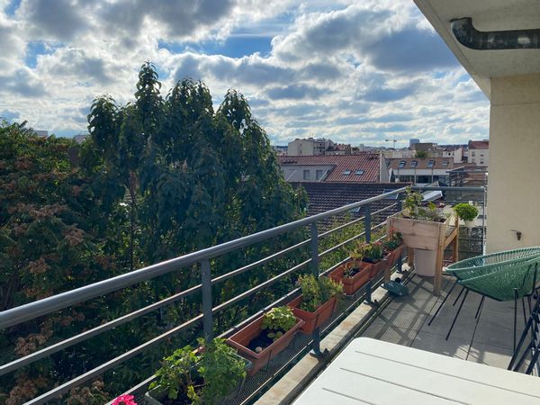 Appartement lumineux et spacieux dans un quartier calme à deux pas de Paris et du Canal de l'Ourcq
