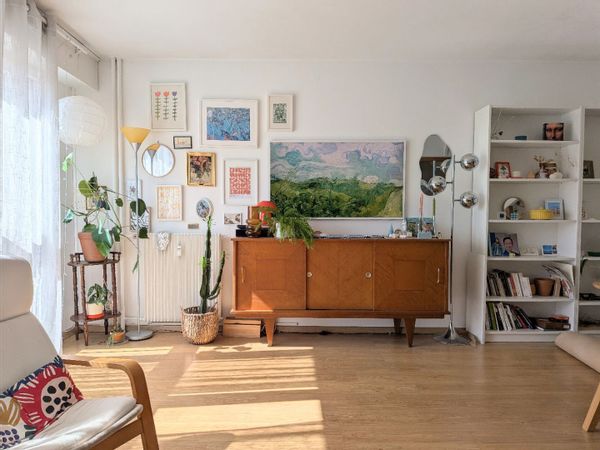 Appartement 75m2 lumineux, 2 chambres, proche gare