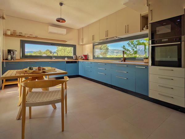 Stylish seafront villa on the Greek island of Evia