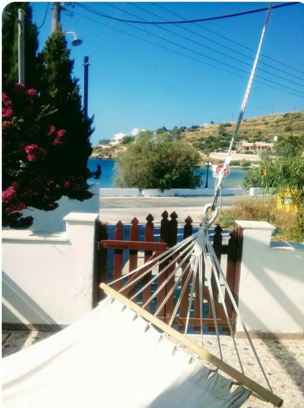 KATERINA's house is a family-fiendly summer house 20m away from a beach on Syros island.