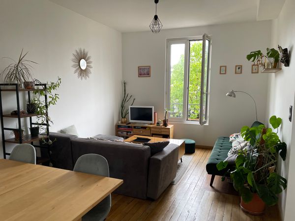 L'appartement de Fanny, au coeur des Puces de Saint-Ouen