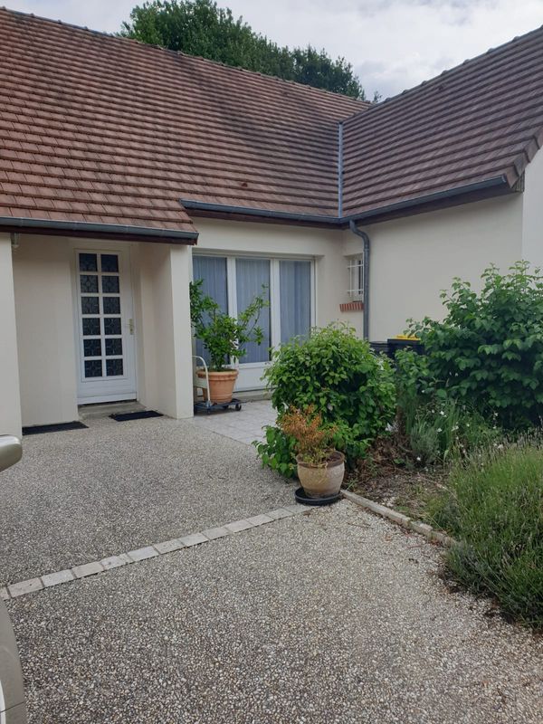 La chambre en hospitalité de Brigitte.