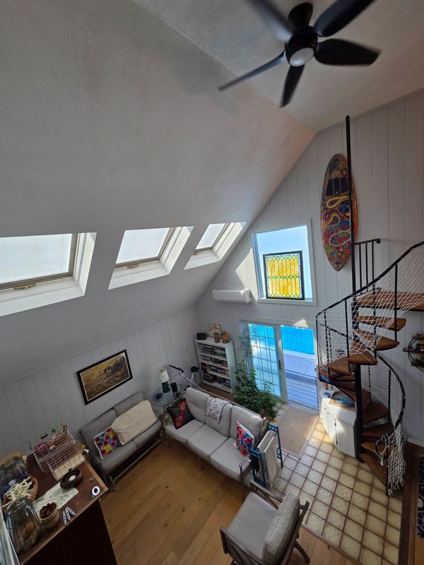 Private guest apartment attached to our home.