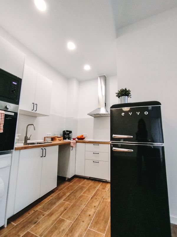 Estudio acogedor con patio privado en el barrio de la Macarena. Cerca de los principales monumentos.