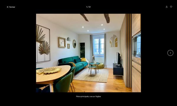 T3 Duplex coeur historique de DINAN parking, vue magnifique !