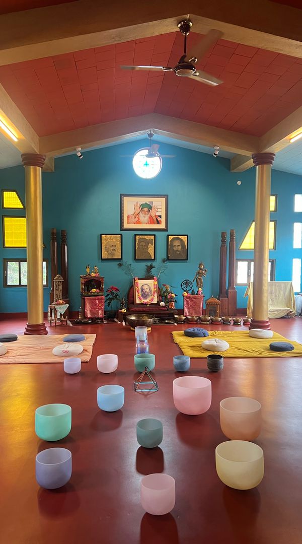 Chambre privées dans ashram